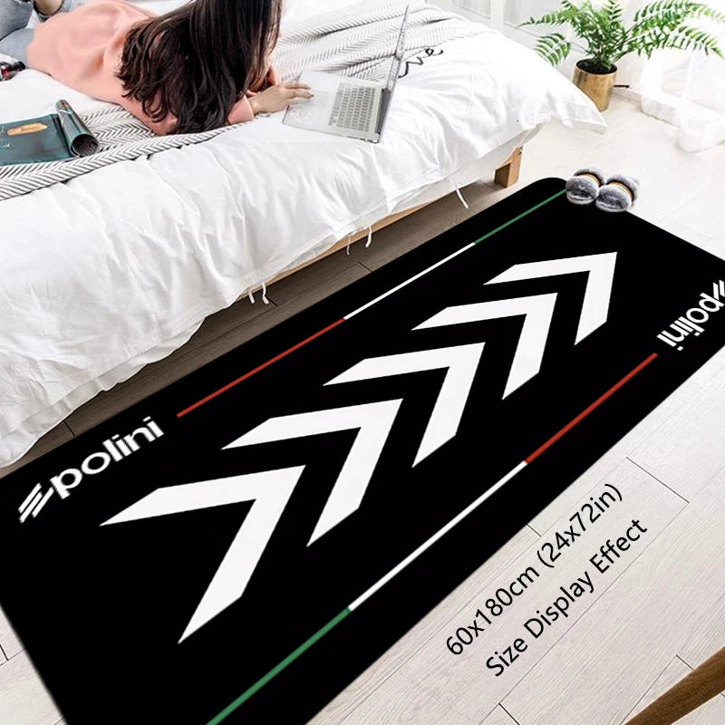tapis moderne pour lit