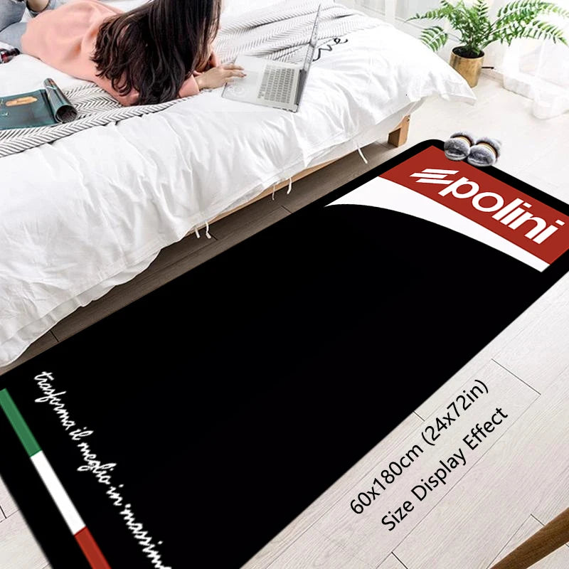 tapis moderne pour lit