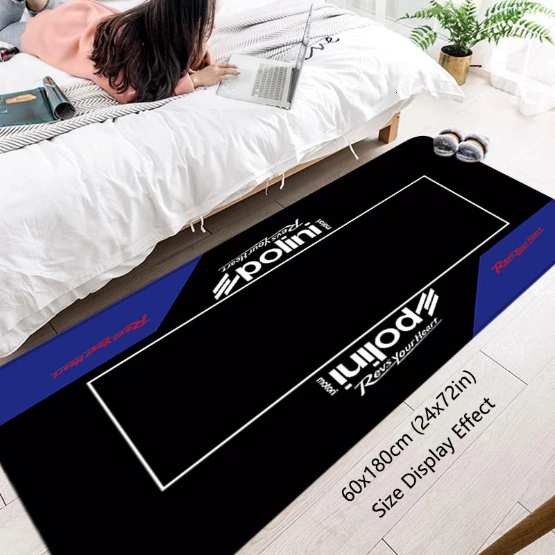 tapis moderne pour lit