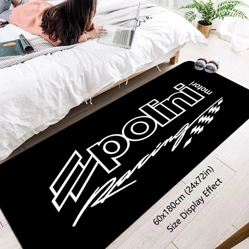 tapis moderne pour lit