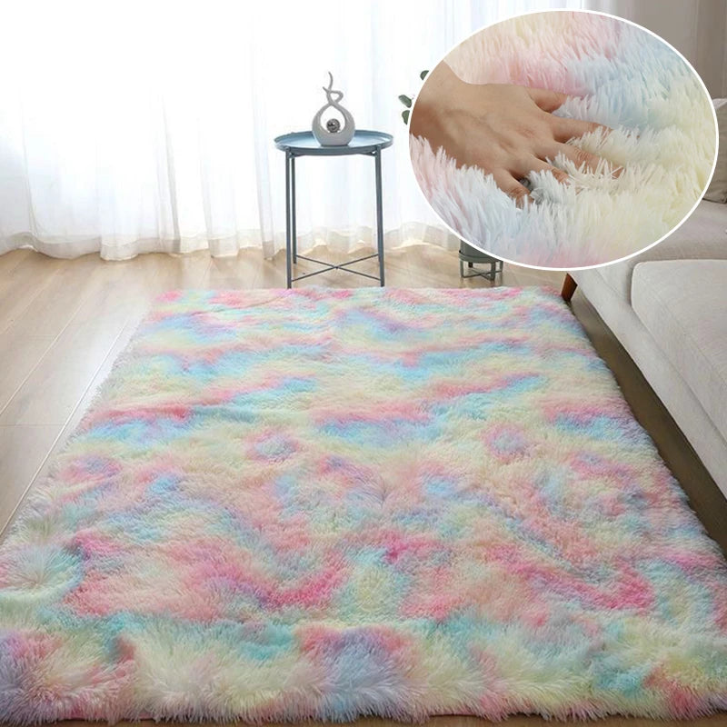 tapis rectangulaire gris moderne