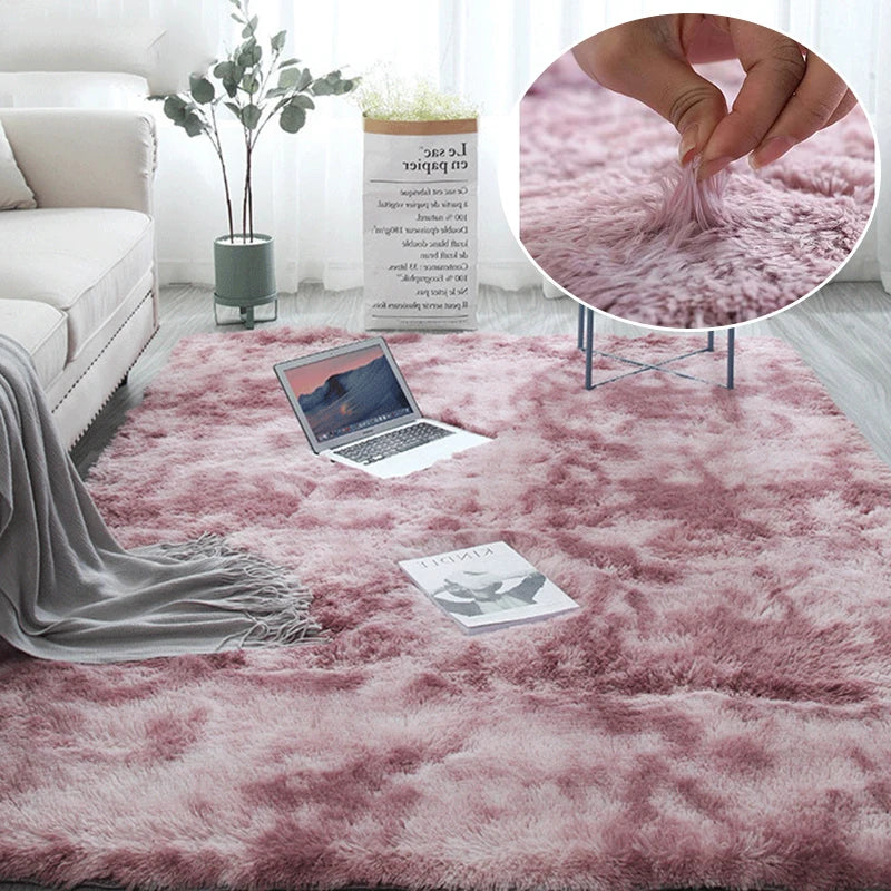 tapis rectangulaire gris moderne