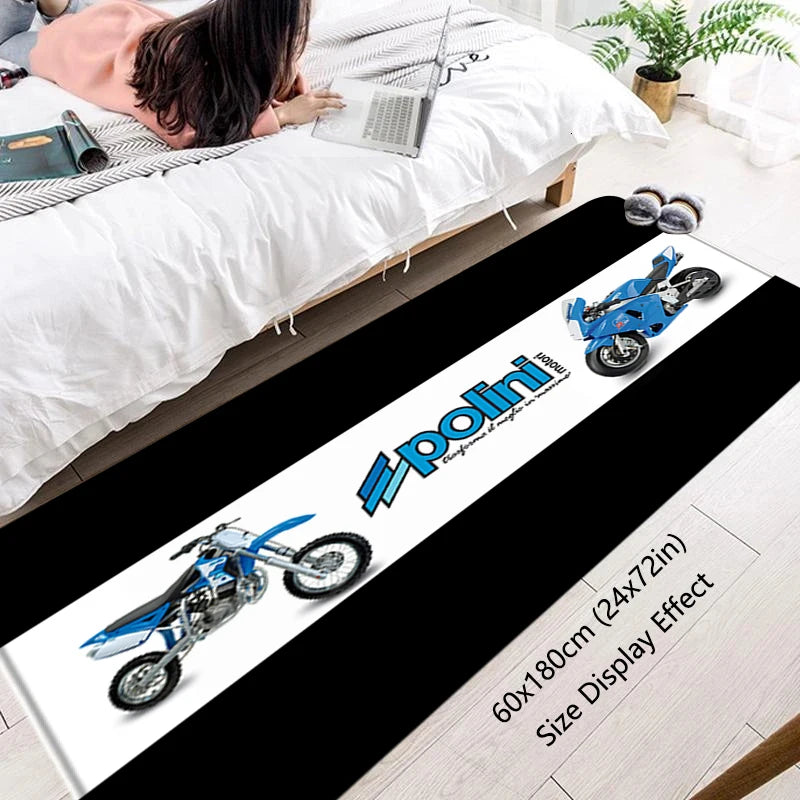 tapis moderne pour lit