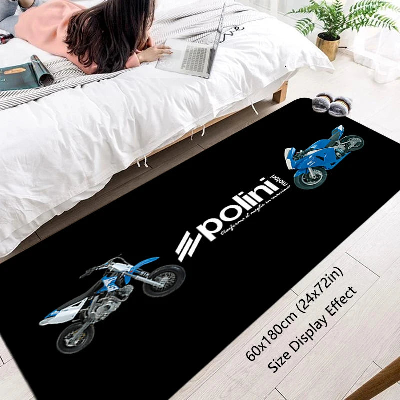 tapis moderne pour lit