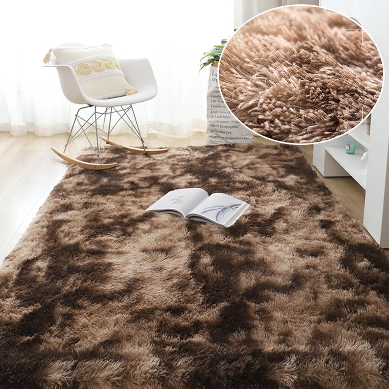 tapis rectangulaire gris moderne
