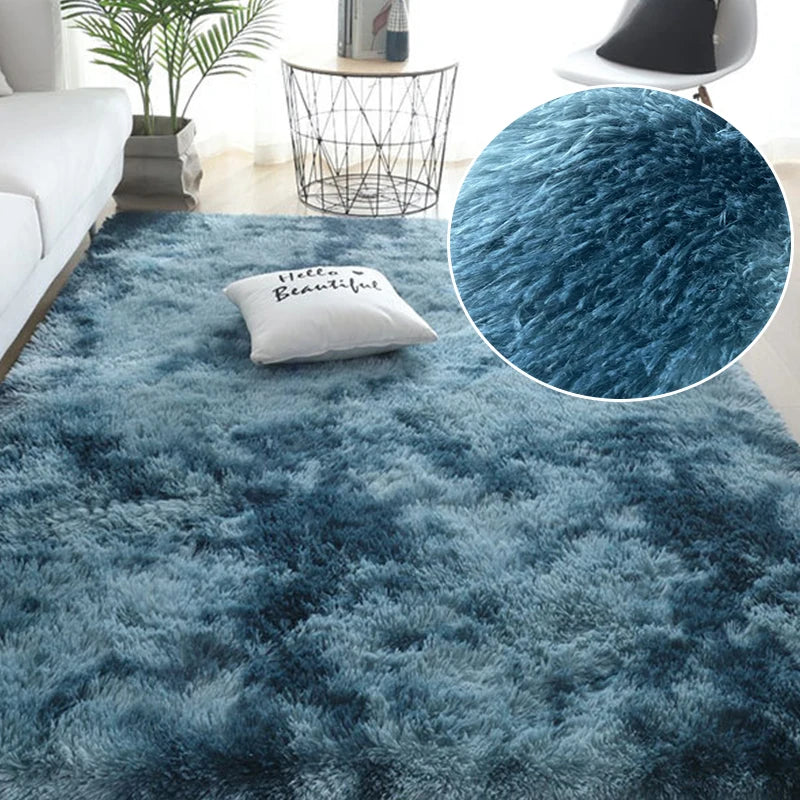tapis rectangulaire gris moderne