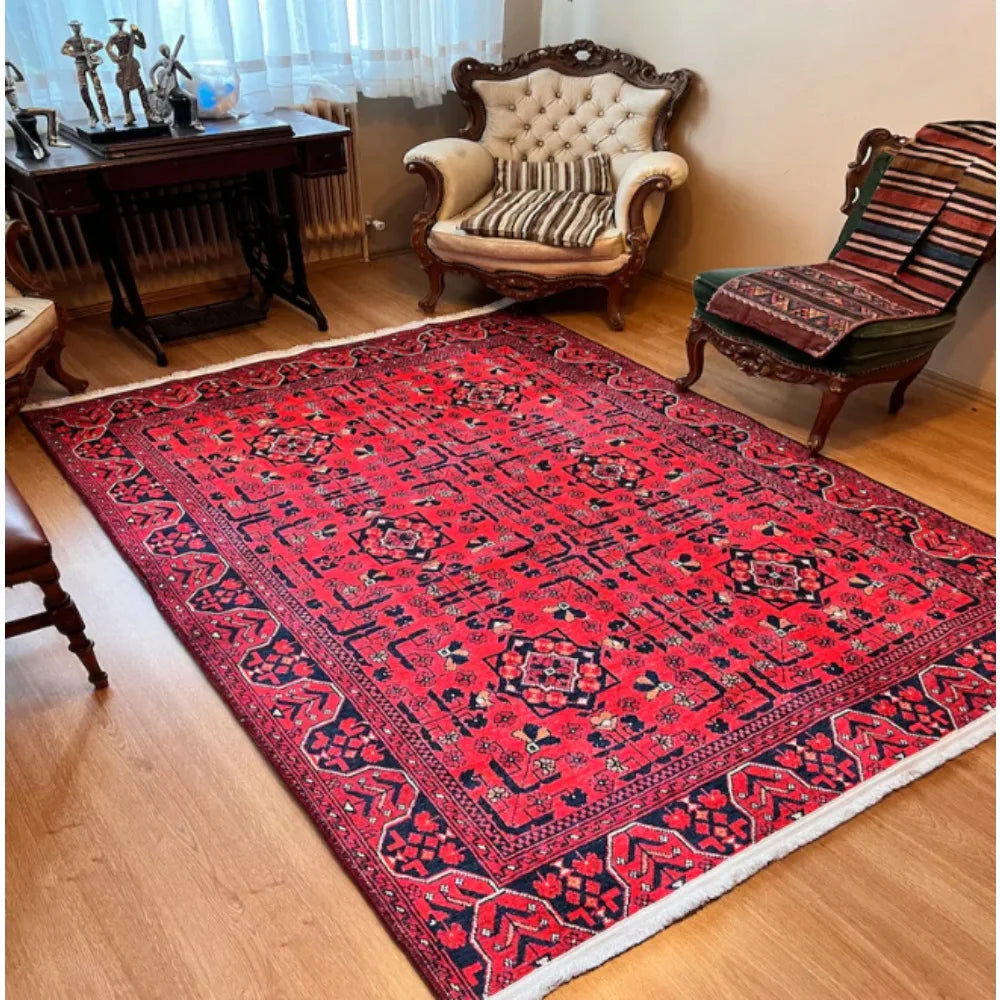 tapis afghan moderne