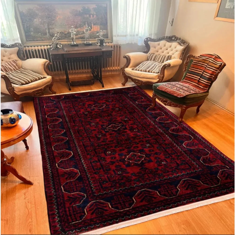 tapis afghan moderne