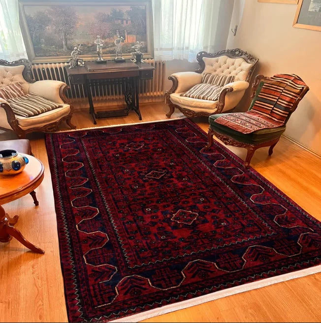 tapis afghan moderne
