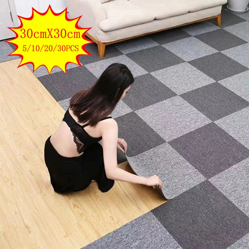 tapis carré moderne