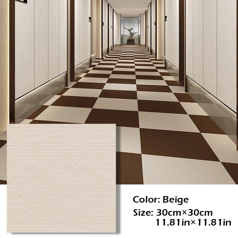tapis carré moderne