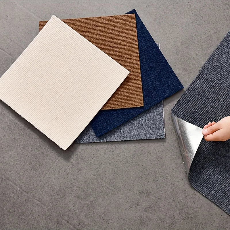 tapis carré moderne