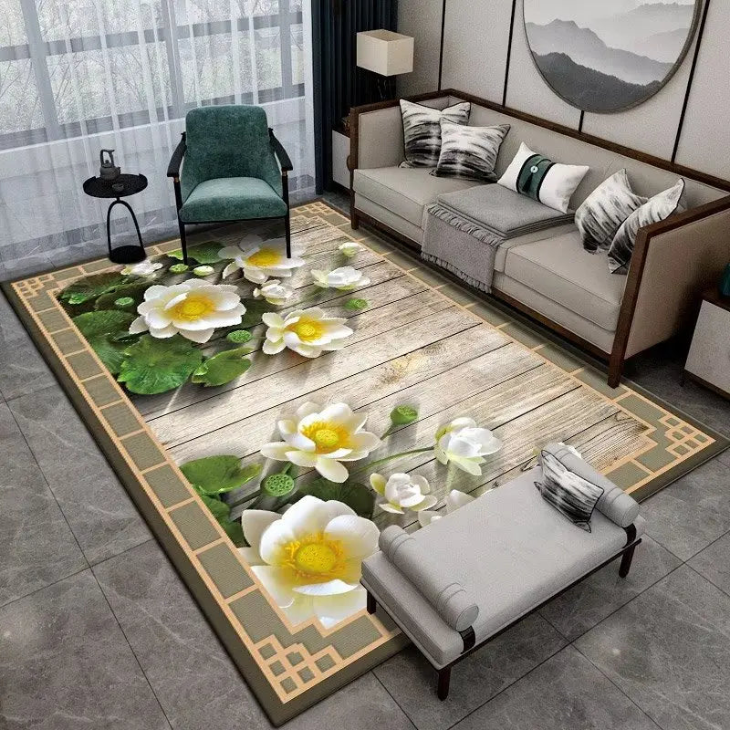 tapis chinois moderne