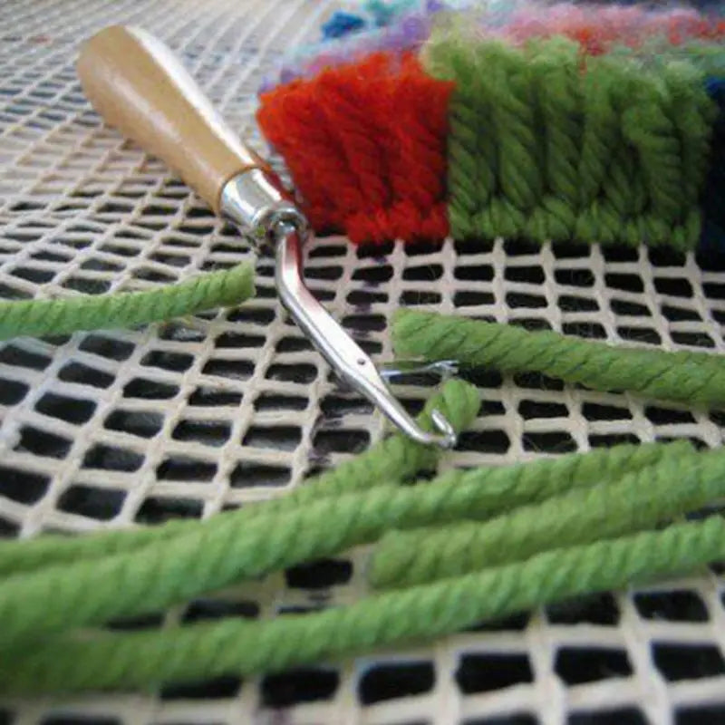 tapis crochet moderne