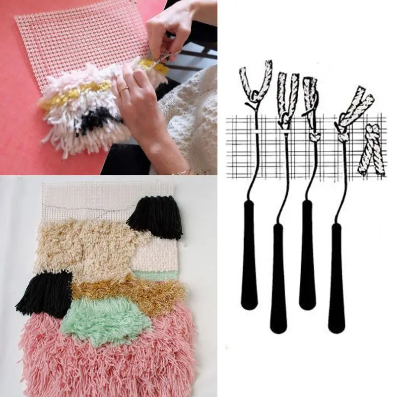 tapis crochet moderne