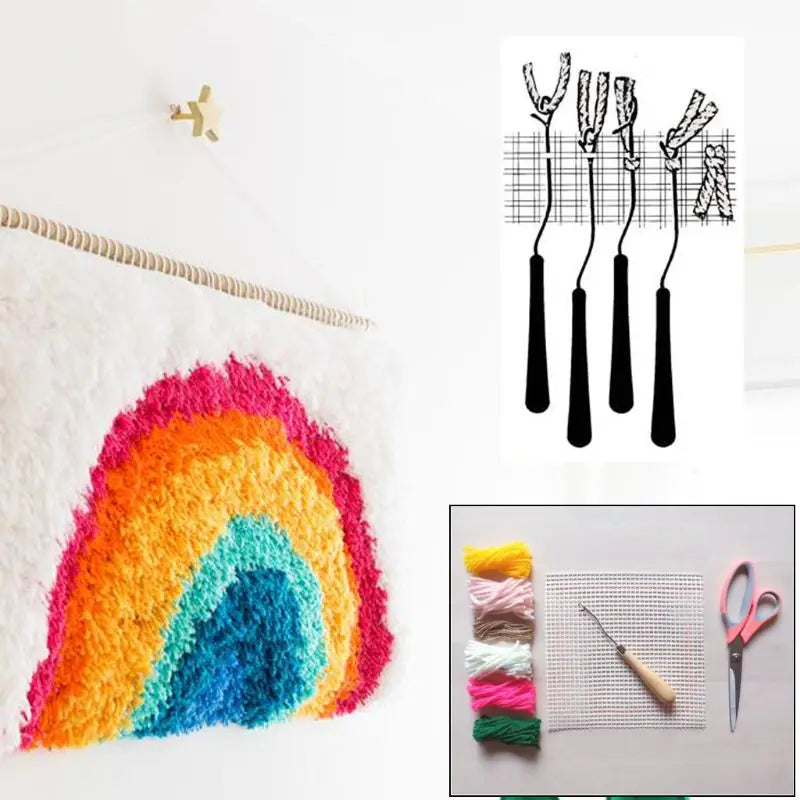 tapis crochet moderne