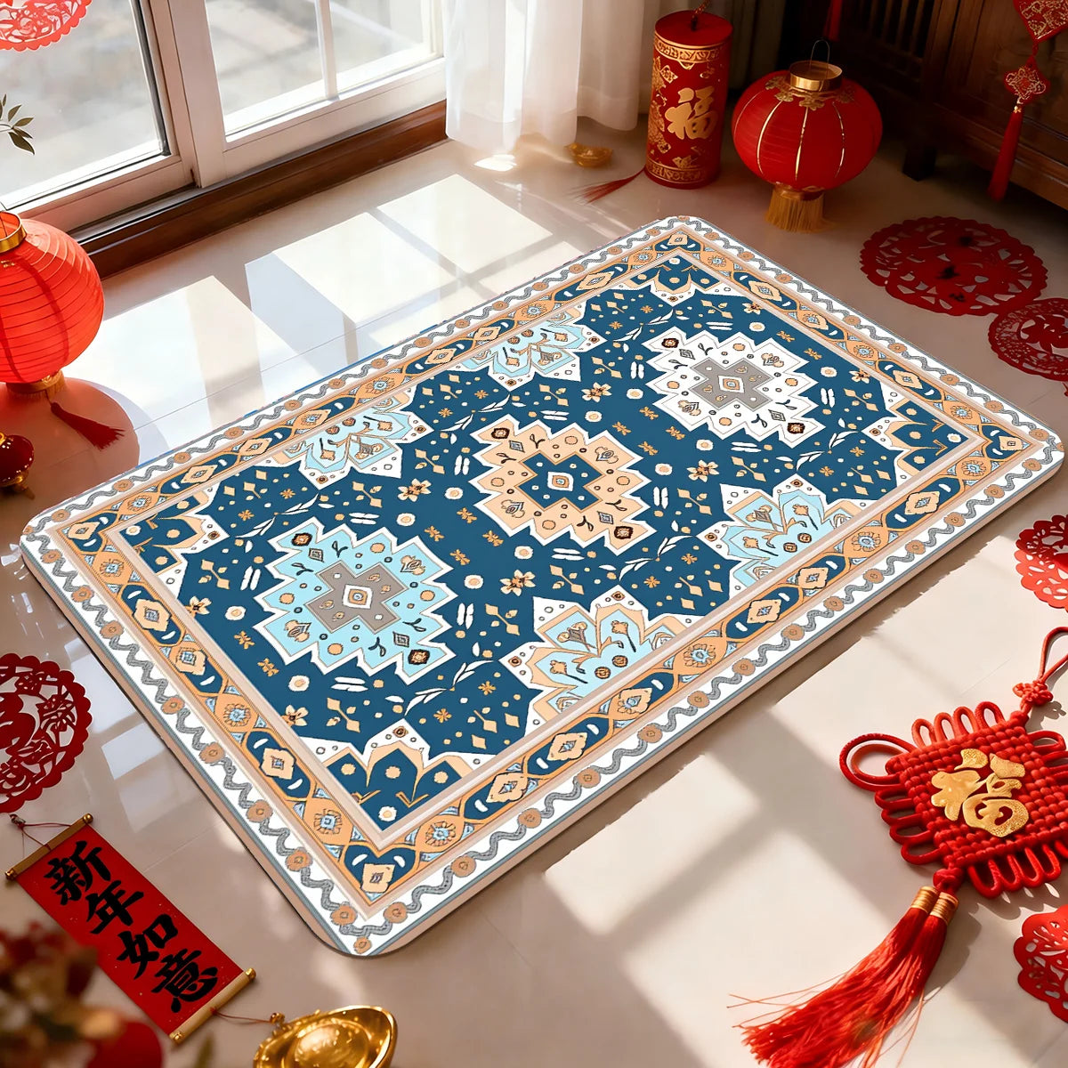 tapis d'entrée moderne