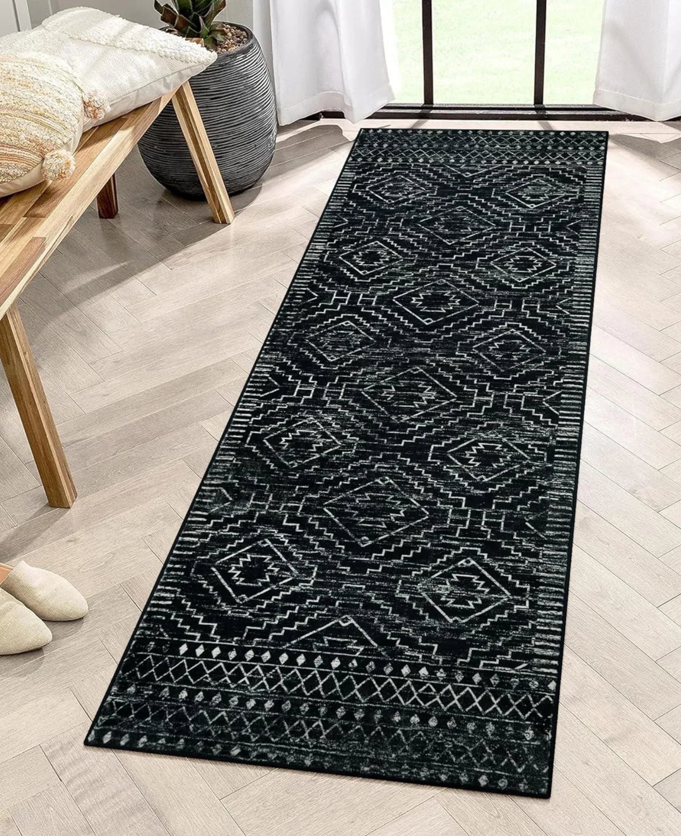 tapis de couloir moderne
