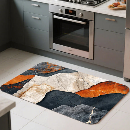 tapis de cuisine moderne
