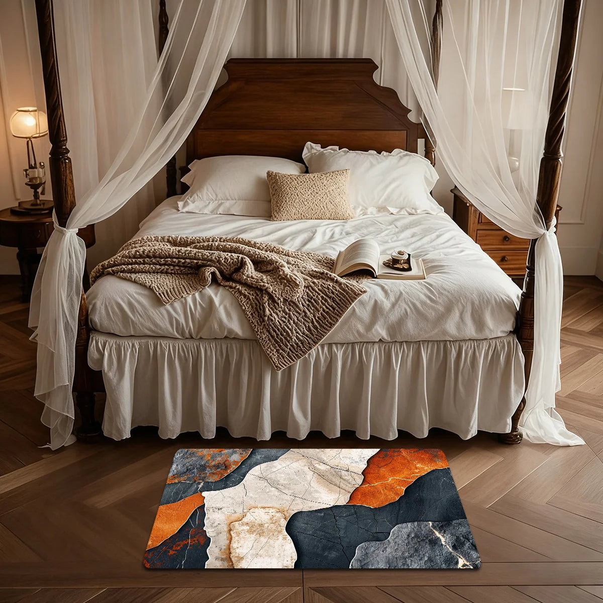 tapis de cuisine moderne