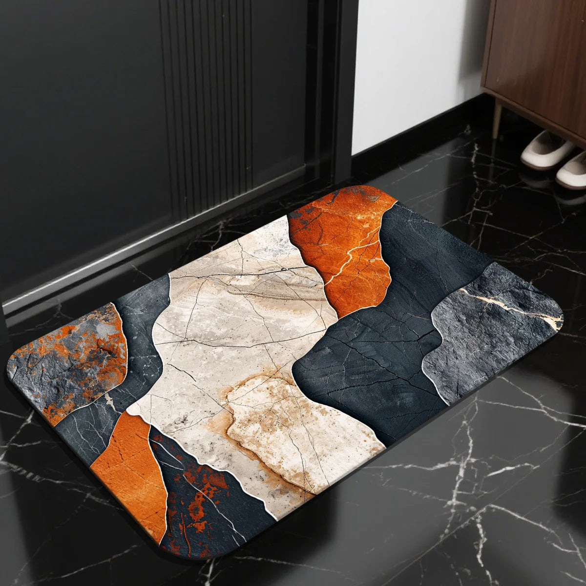 tapis de cuisine moderne