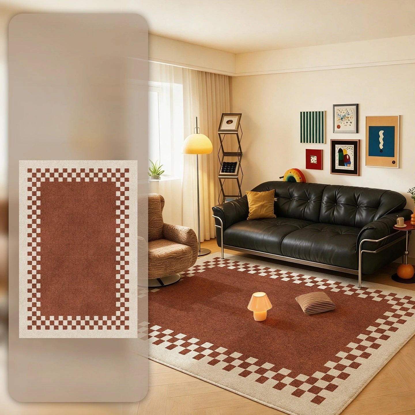tapis de salon moderne