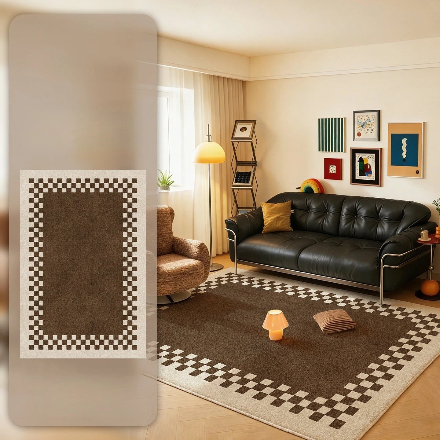 tapis de salon moderne