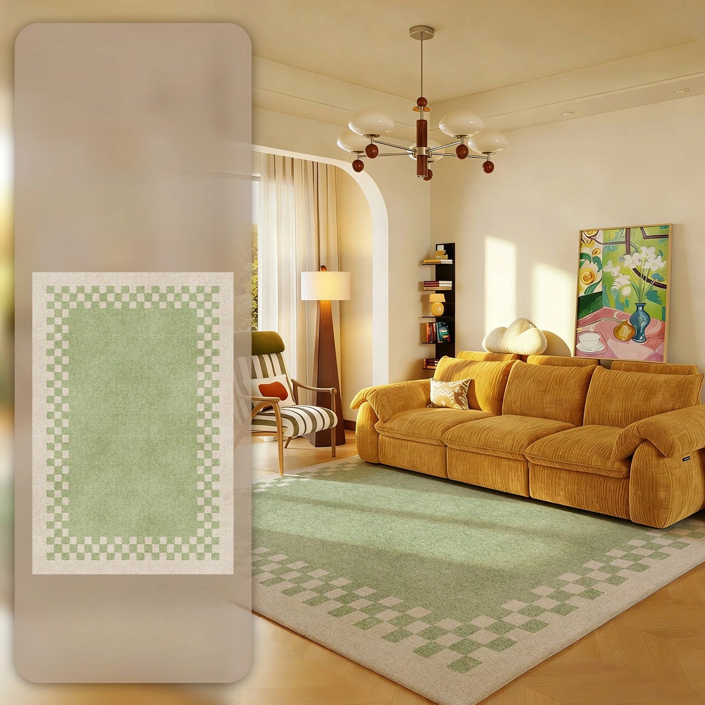 tapis de salon moderne