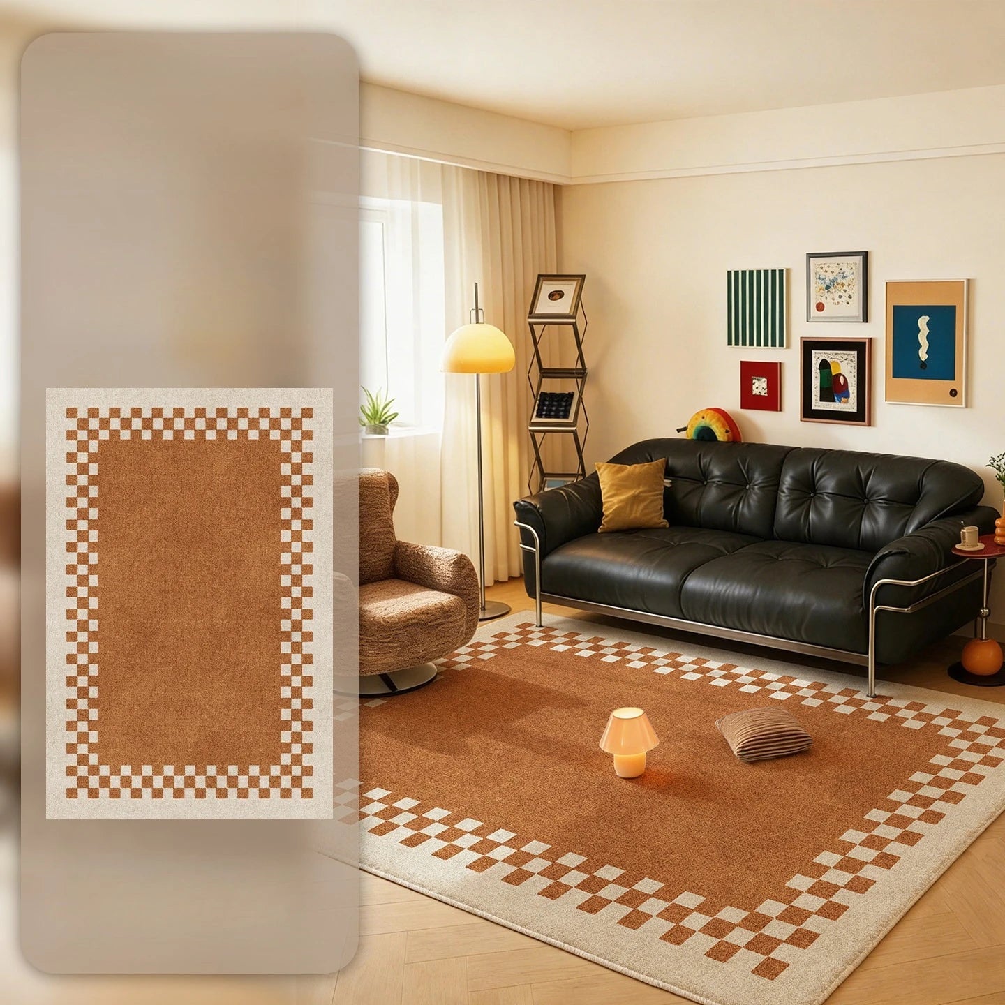 tapis de salon moderne