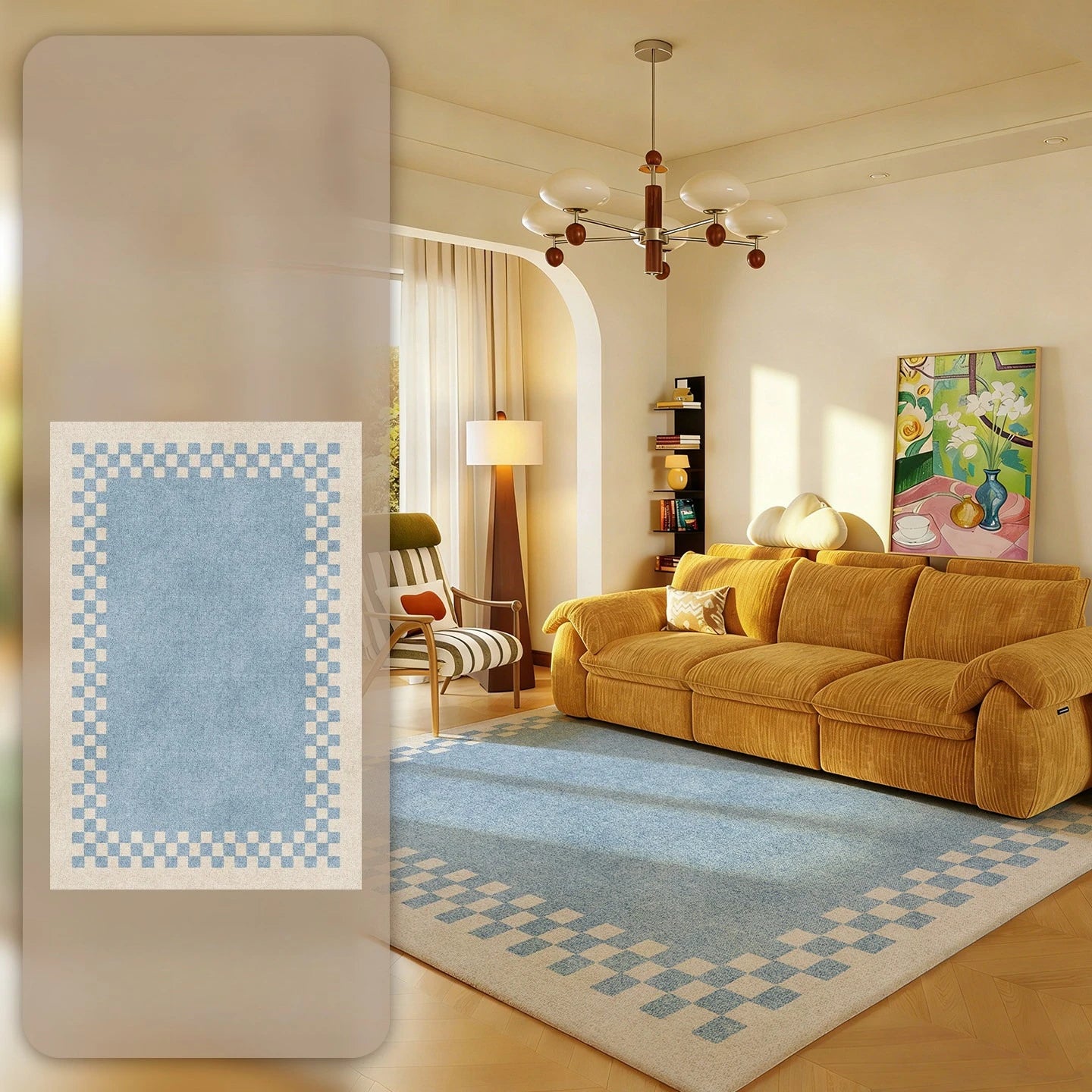 tapis de salon moderne