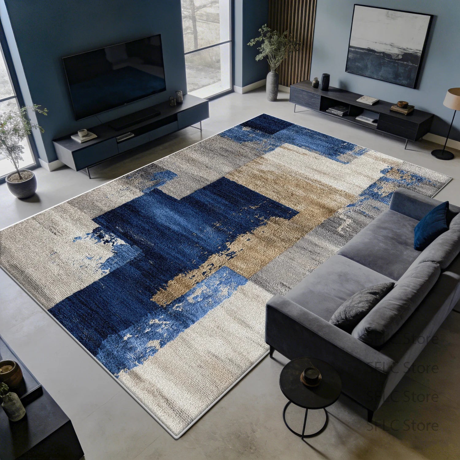 tapis de sol moderne