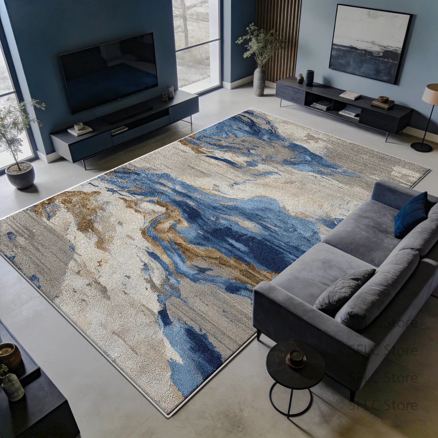 tapis de sol moderne