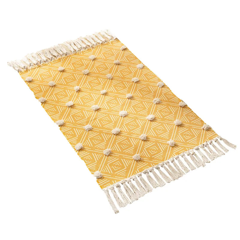 tapis fait main moderne