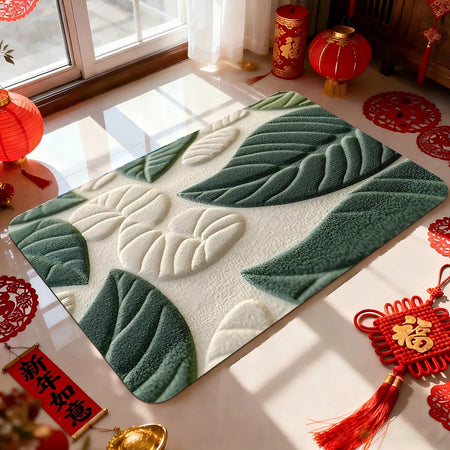 tapis fleuri moderne