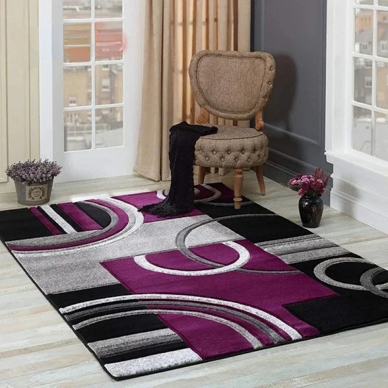 tapis grande taille moderne