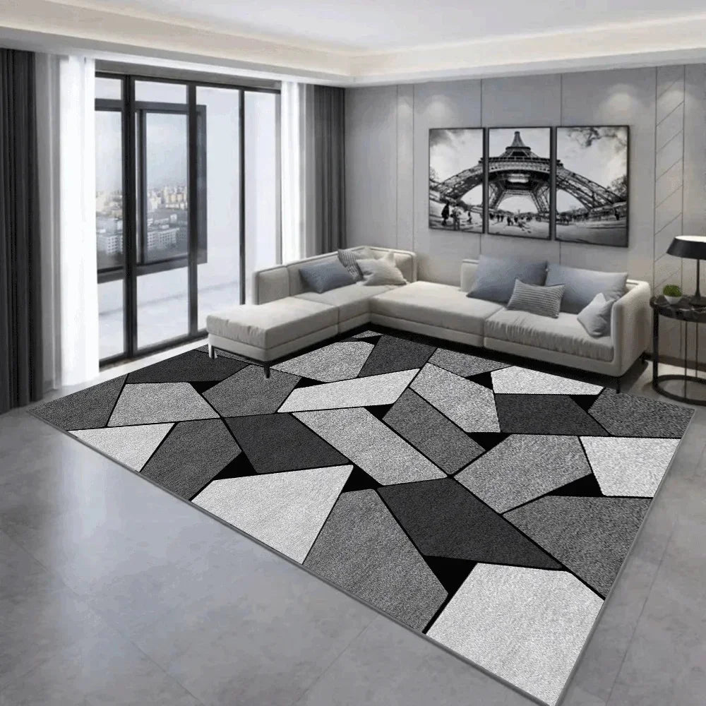 tapis grande taille moderne