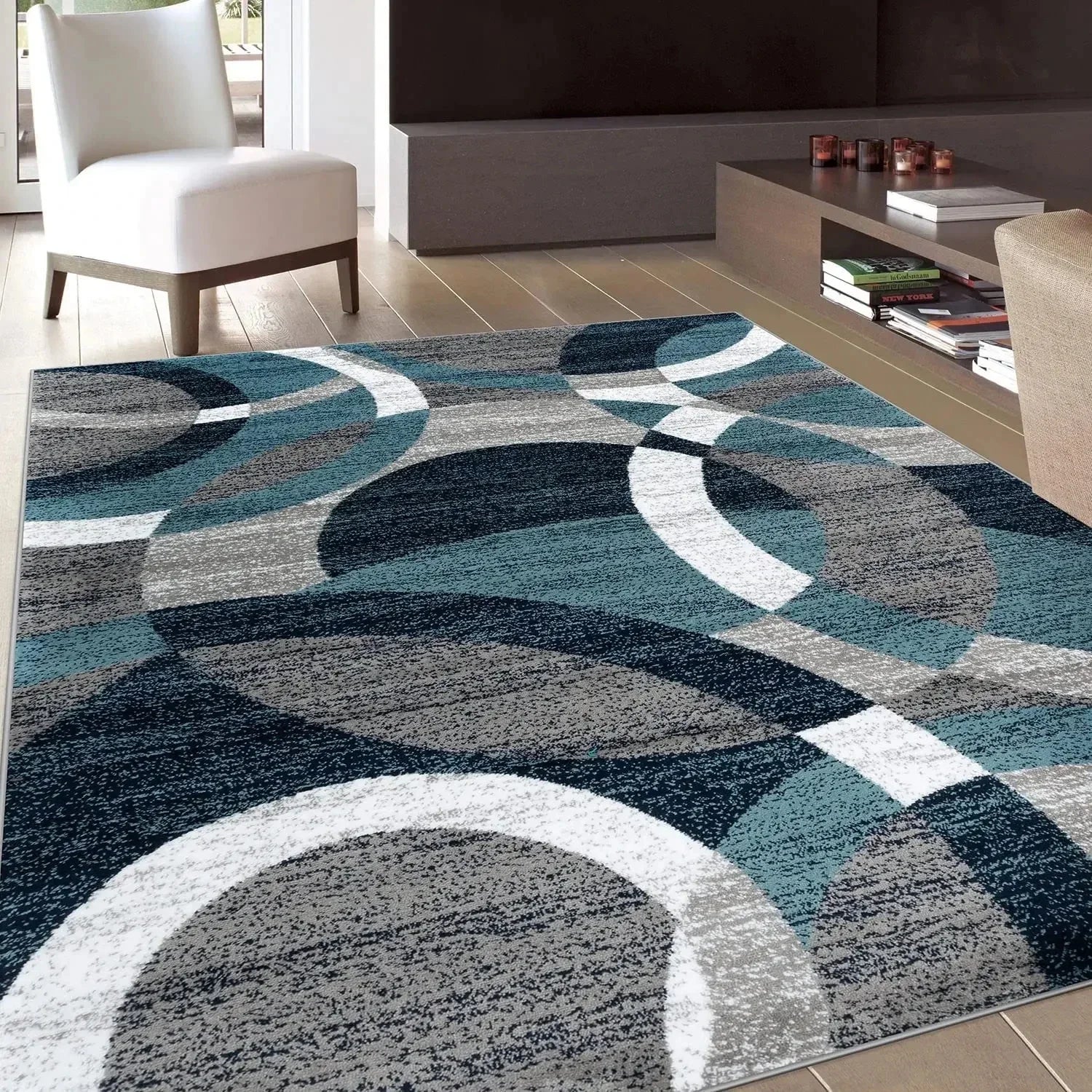 tapis grande taille moderne