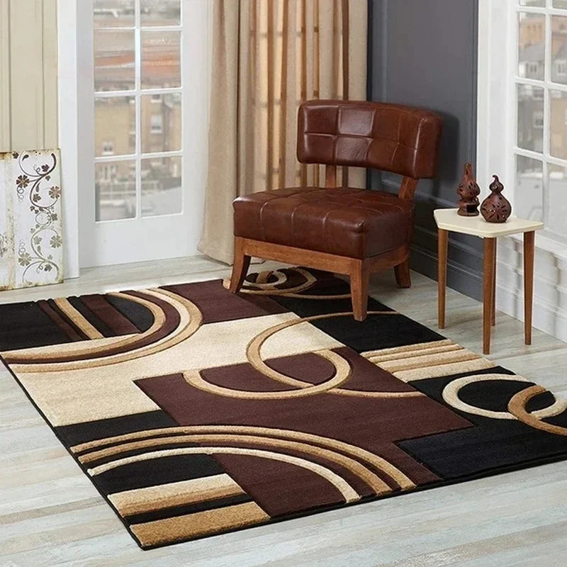 tapis grande taille moderne