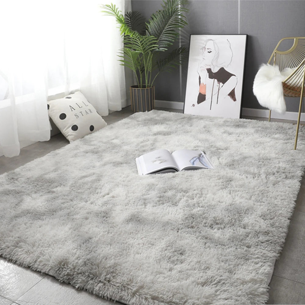 tapis gris moderne