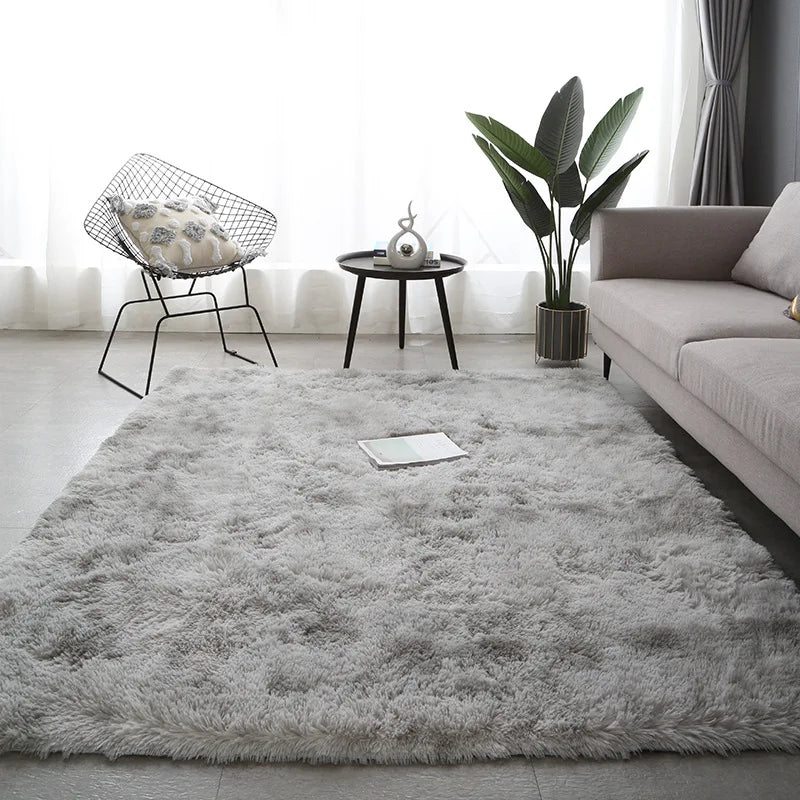 tapis gris moderne