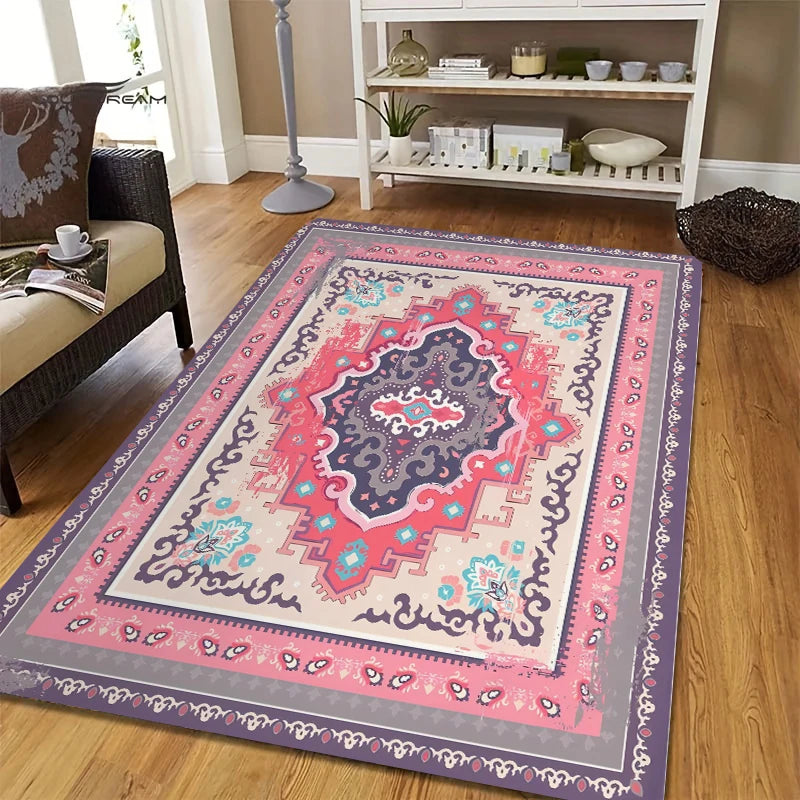 tapis indien moderne
