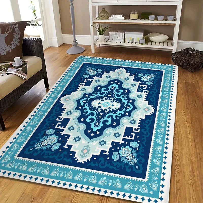 tapis indien moderne