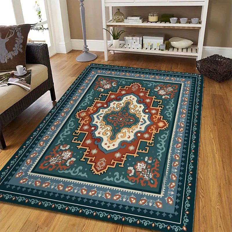 tapis indien moderne