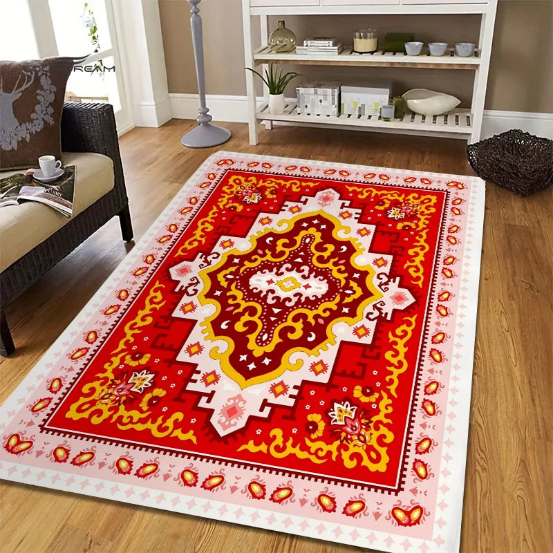 tapis indien moderne