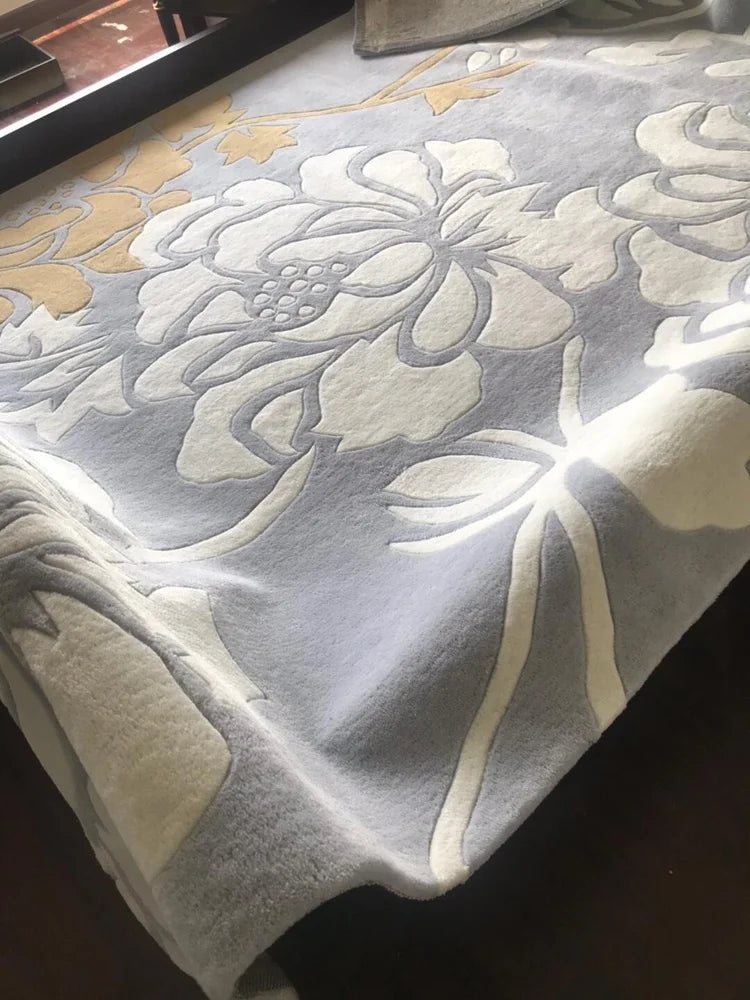 tapis laine moderne