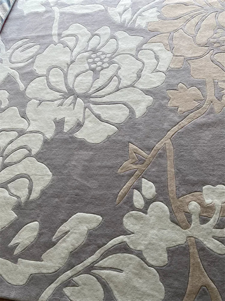 tapis laine moderne