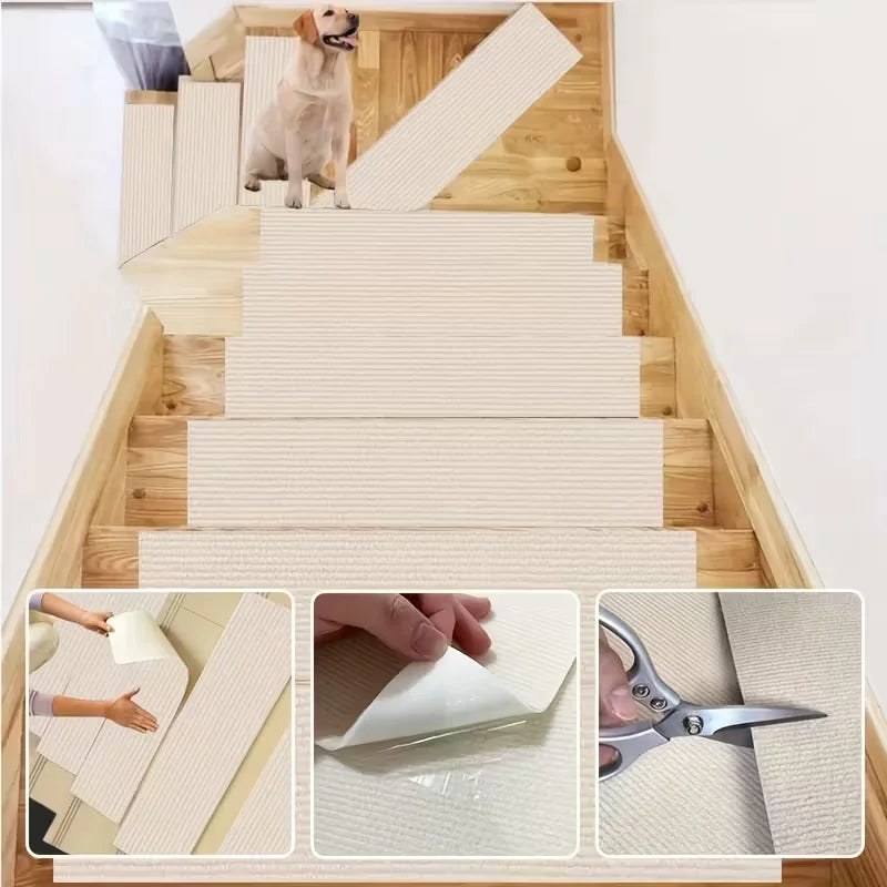 tapis marche escalier moderne