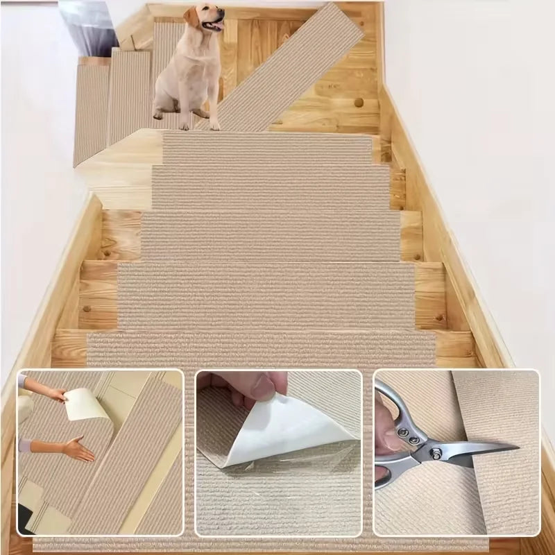 tapis marche escalier moderne