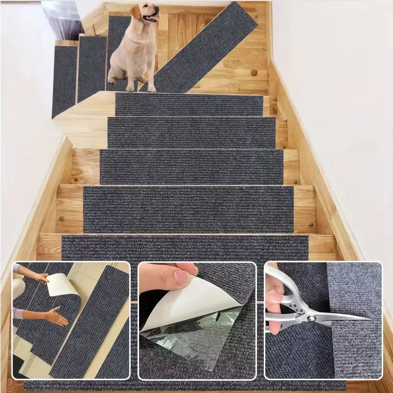 tapis marche escalier moderne