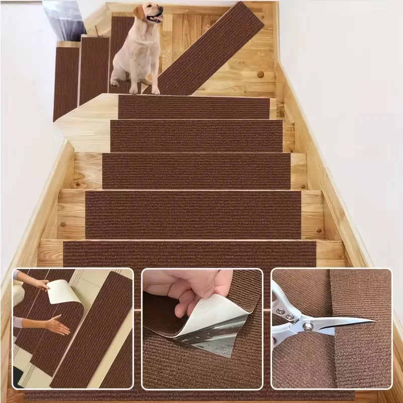 tapis marche escalier moderne